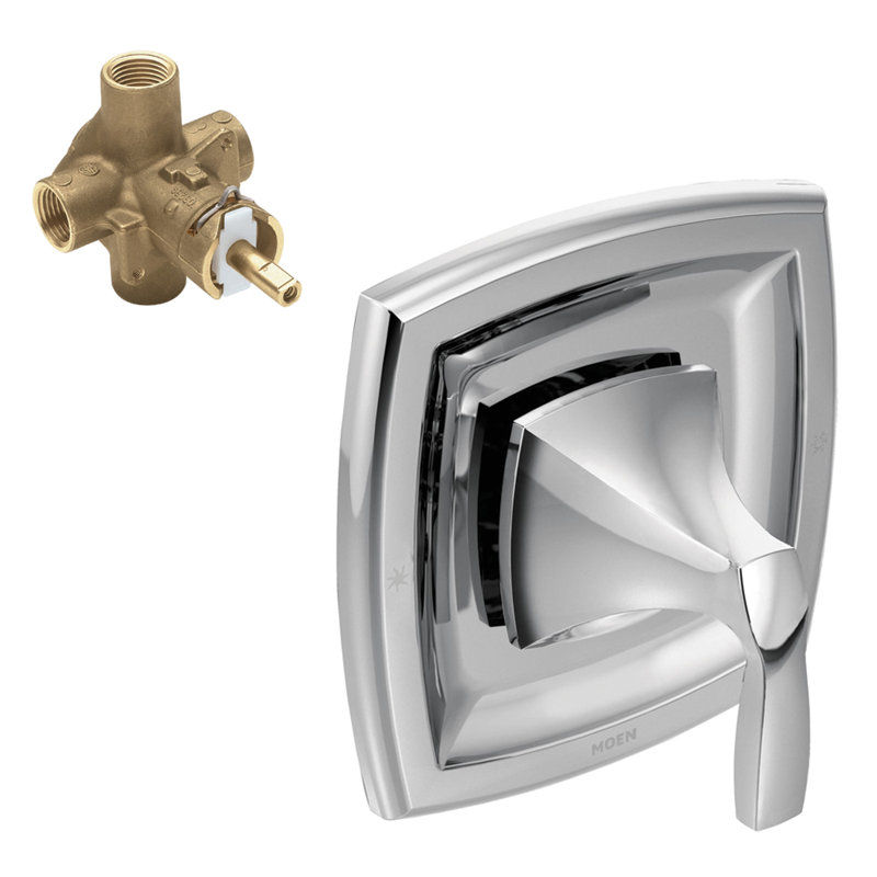 Moen KsvvoPT2691bn Voss Shower Valve In Brushed Nickel Wayfair Canada